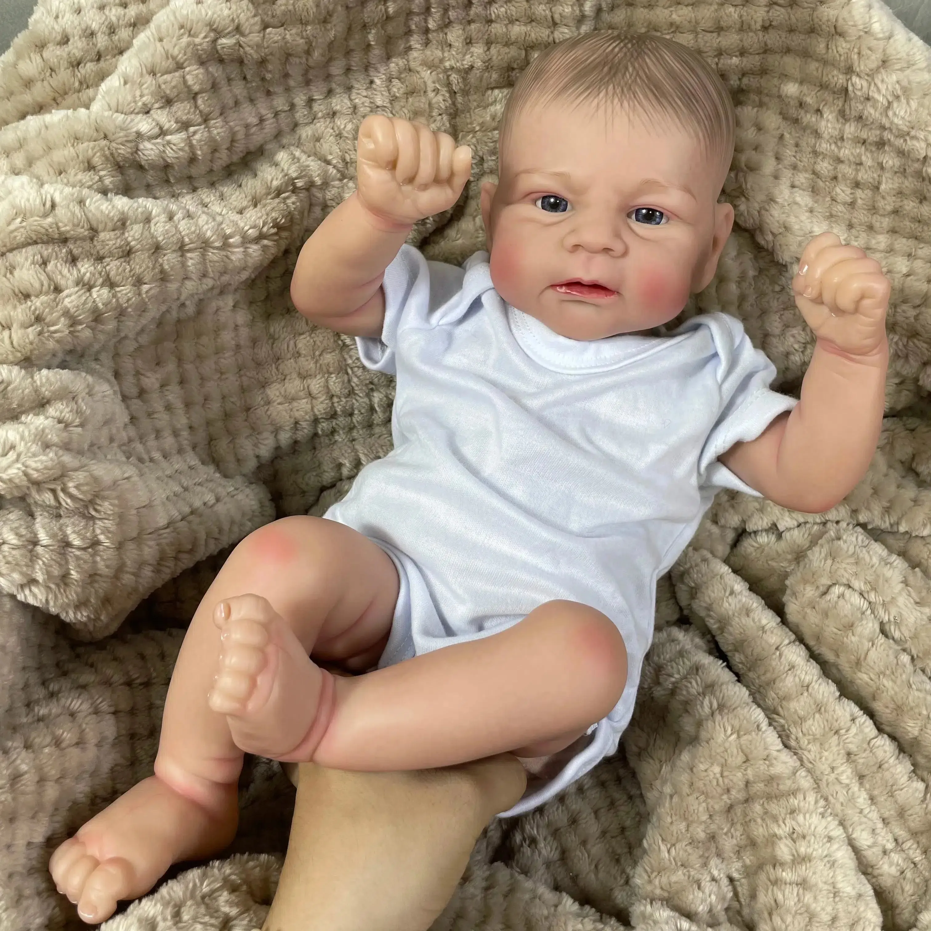 17-Inch Already Painted Baby Reborn Doll Elijah
