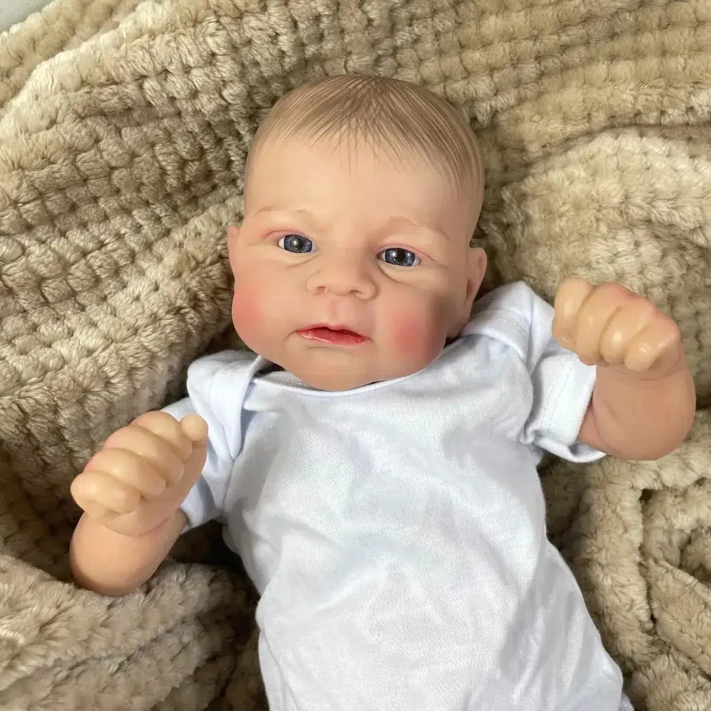 17-Inch Already Painted Baby Reborn Doll Elijah
