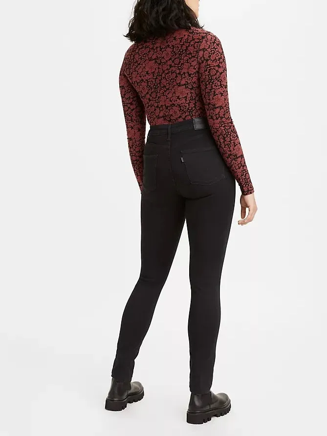 721 HIGH RISE SKINNY | BLACK