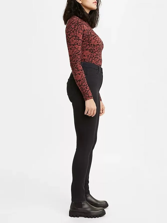 721 HIGH RISE SKINNY | BLACK