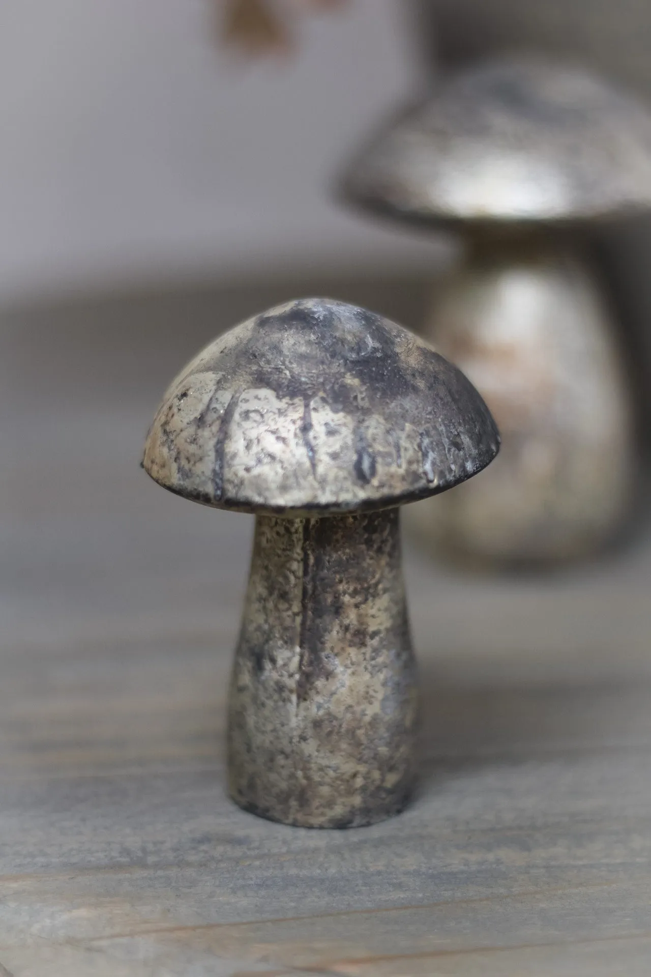 Aged Copper Mushroom