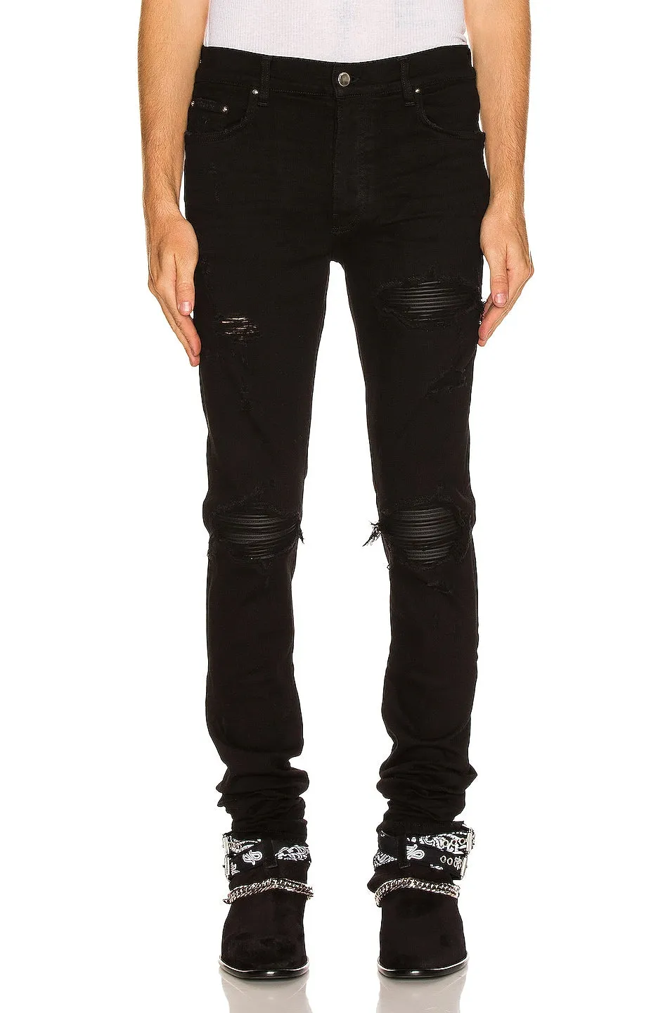 Amiri MX1 Skinny jeans, black