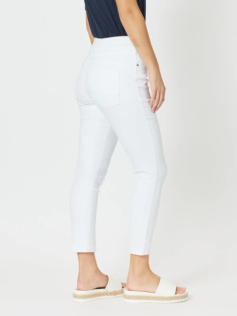Bella Stretch Jean - White