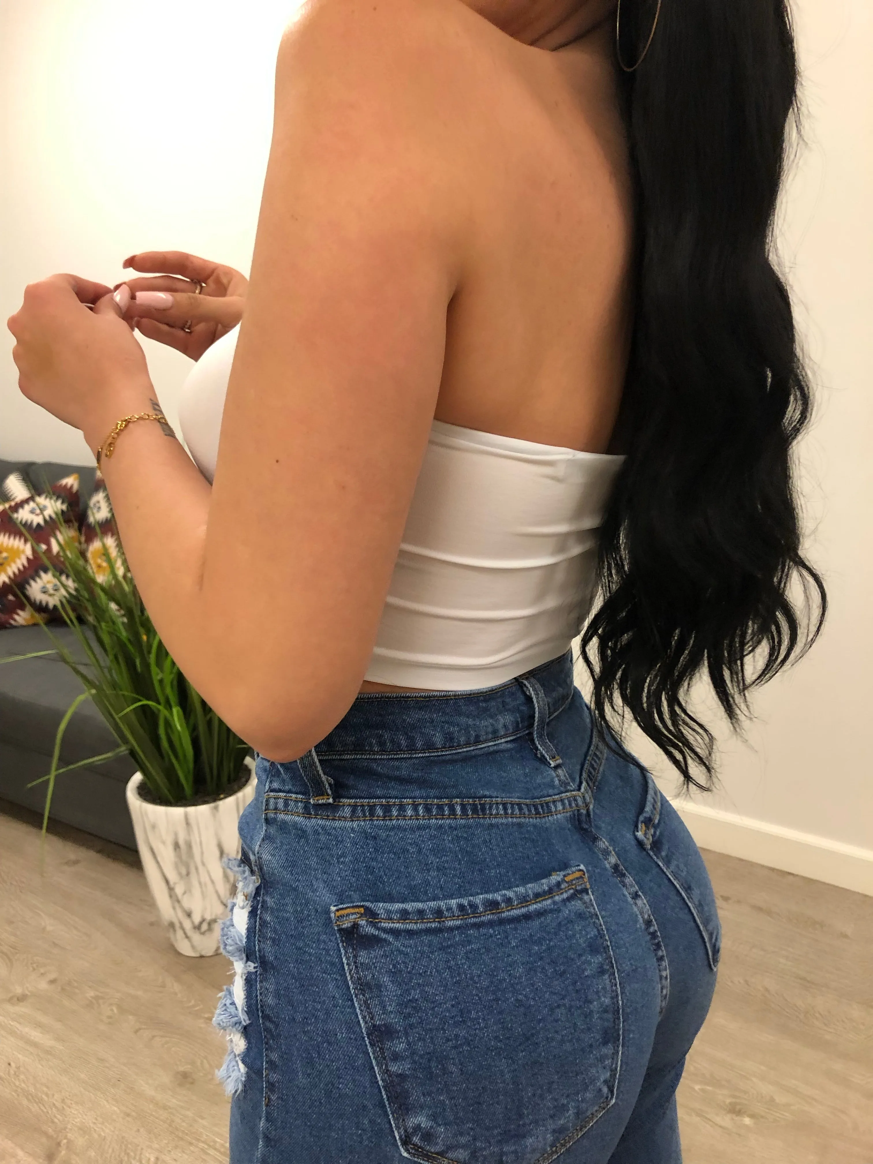 Brailey Bandeau (White)