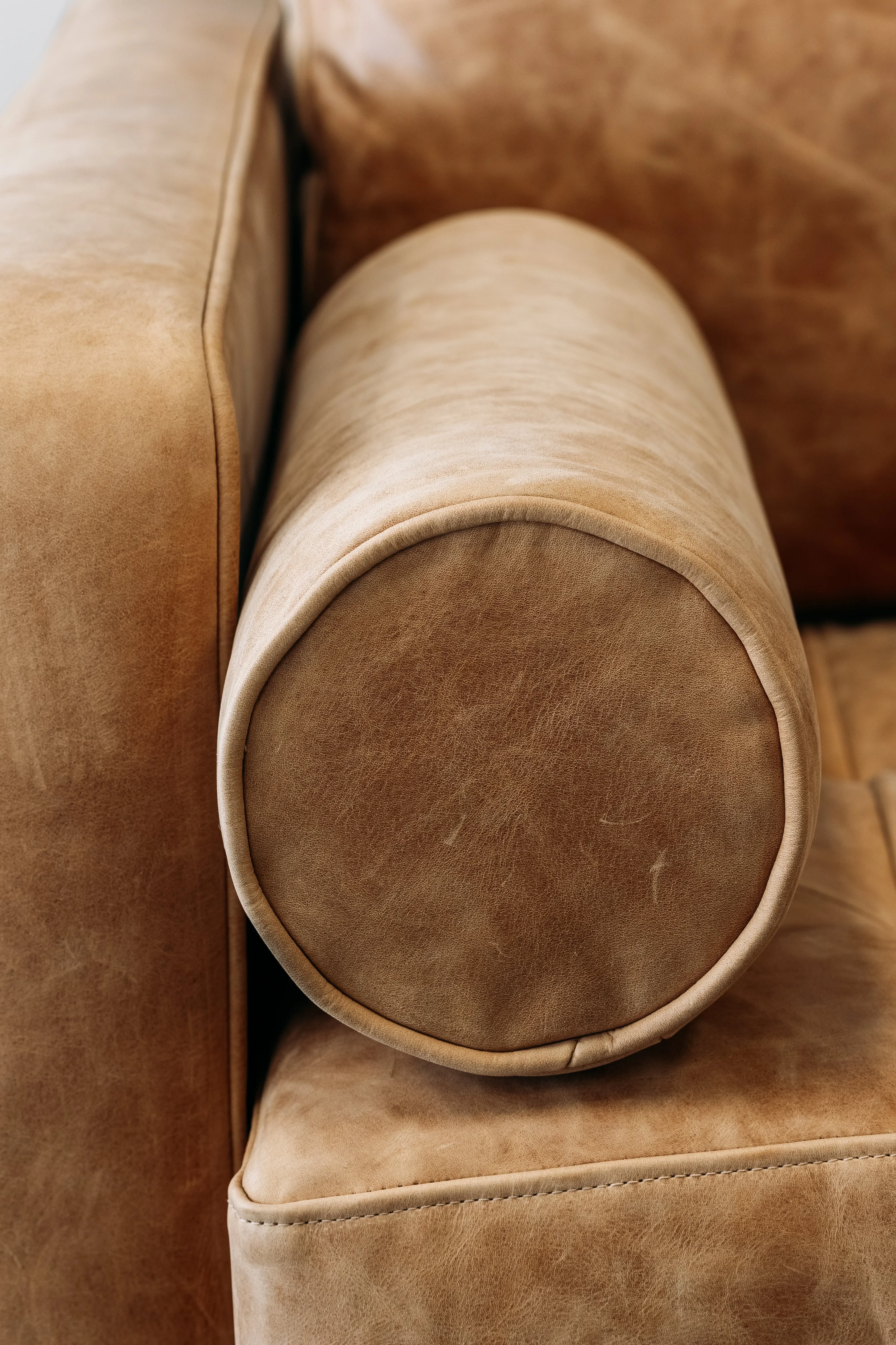 Chanel sofa & chaise in burnham distressed sunset