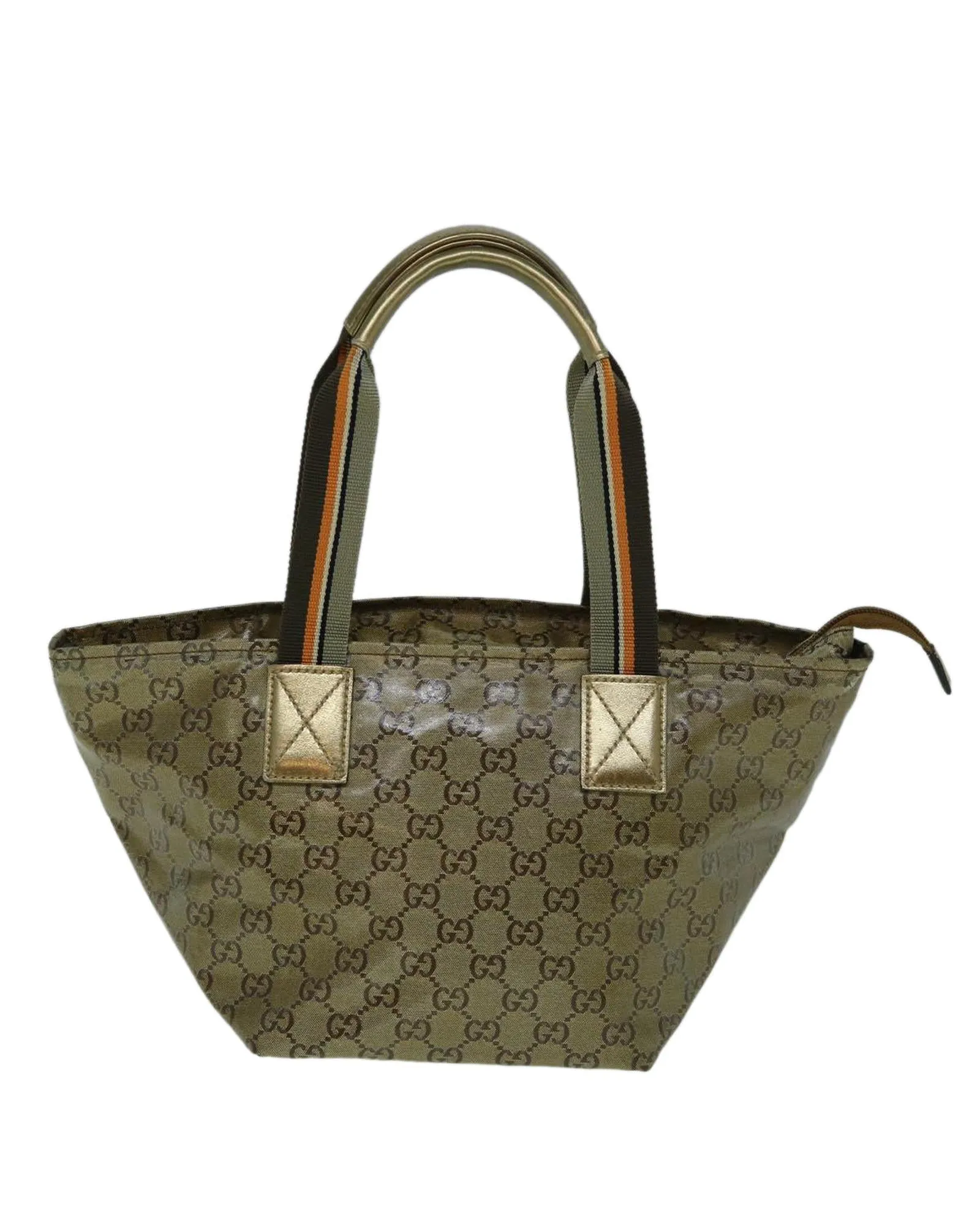 GG Crystal Sherry Line Tote Bag with Gold Tone Hardware