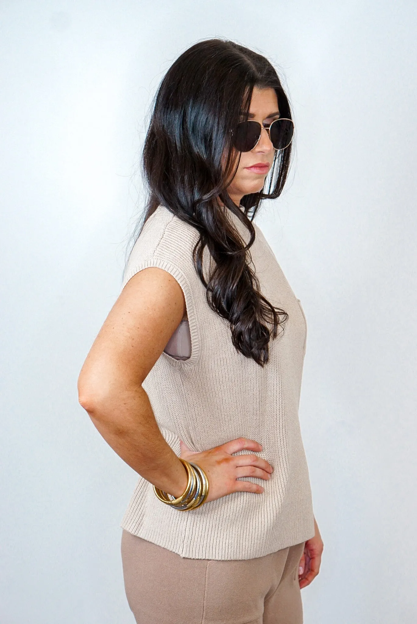 Going Viral Shell Knit Set