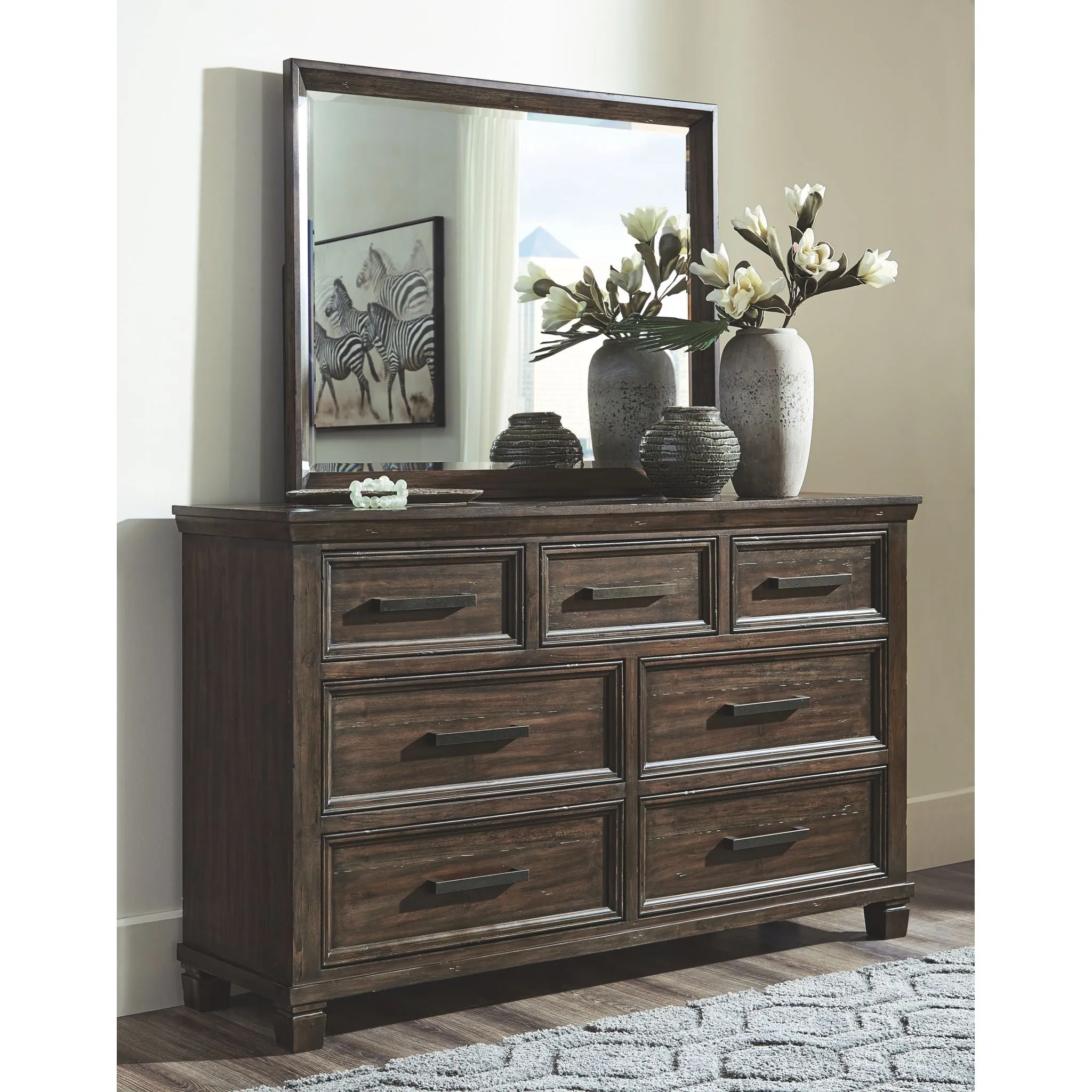 Johurst Dresser and Mirror