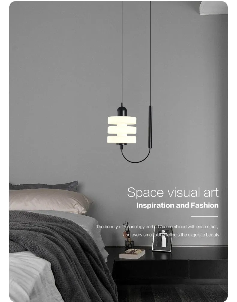Junna Modern Adjustable Cable Black Pendant Lamps