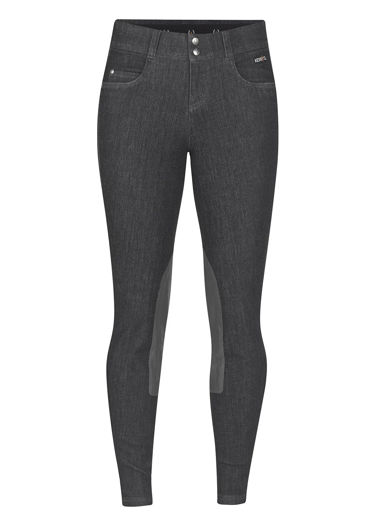 Kerrits Stretch Denim Knee Patch Breech