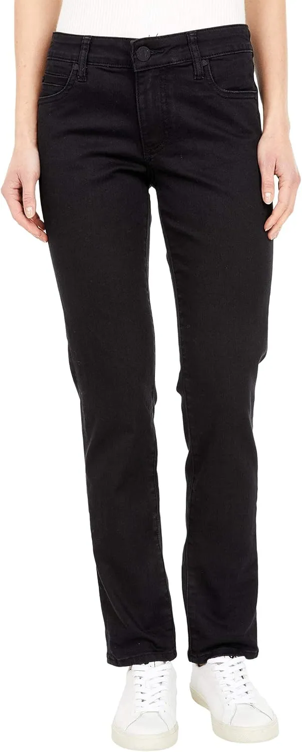 KUT from the Kloth Catherine Boyfriend Womens Jeans  Blended Fabric  Mid Rise  Five Pocket Design