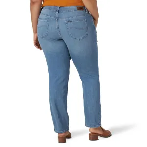 Lee Legendary Plus Size Straight Leg Jeans, Black