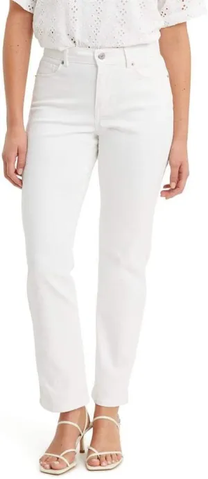 Levi's Women's Classic Straight Jeans Pants, -Simply White, 34 (US 18) R