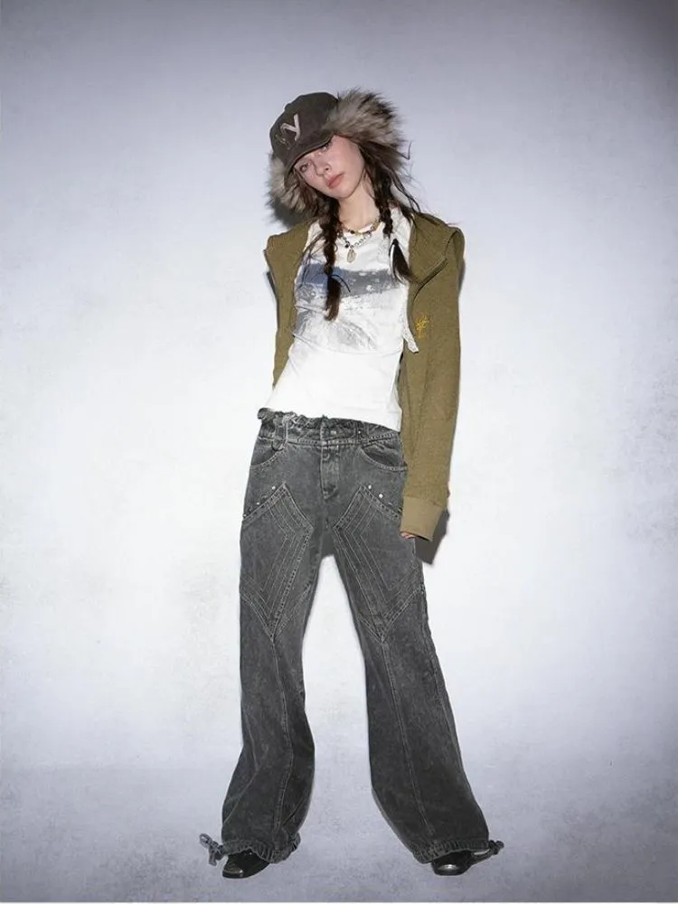 Low Rise Flared Jeans【s0000005760】