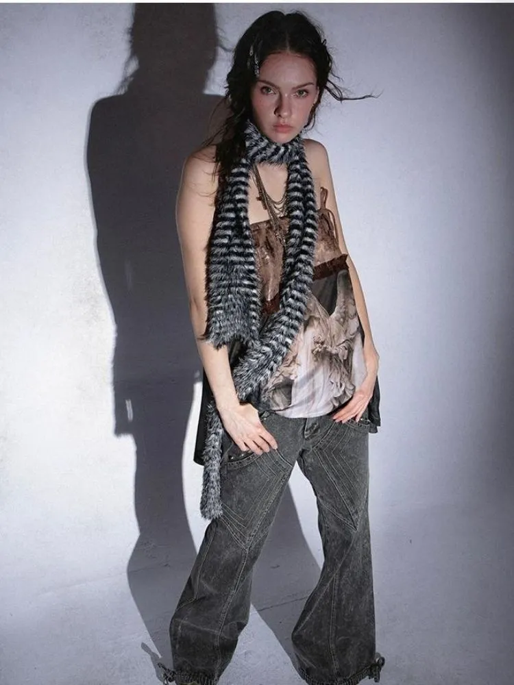 Low Rise Flared Jeans【s0000005760】