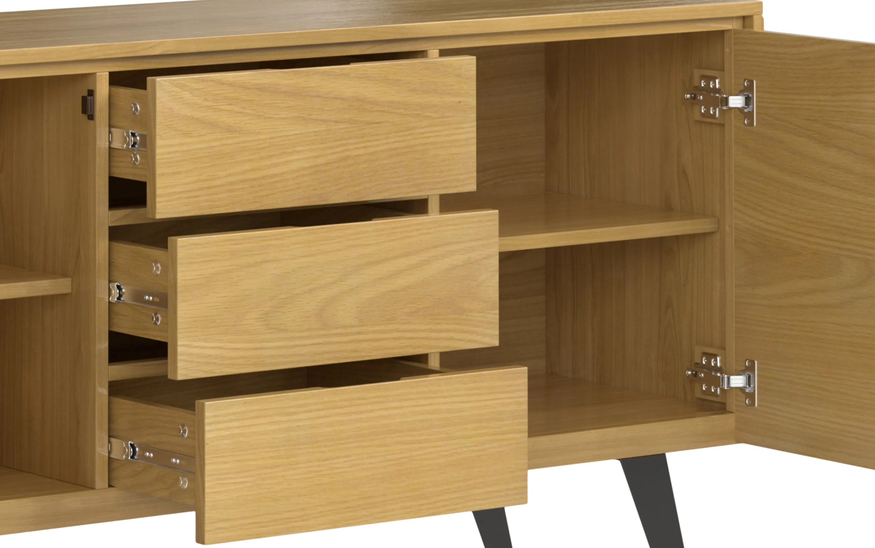 Lowry Sideboard Buffet in Oak