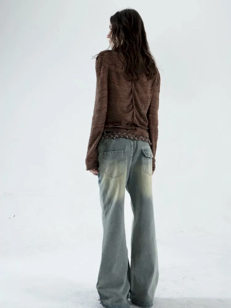 Micro-flared jeans【s0000007644】