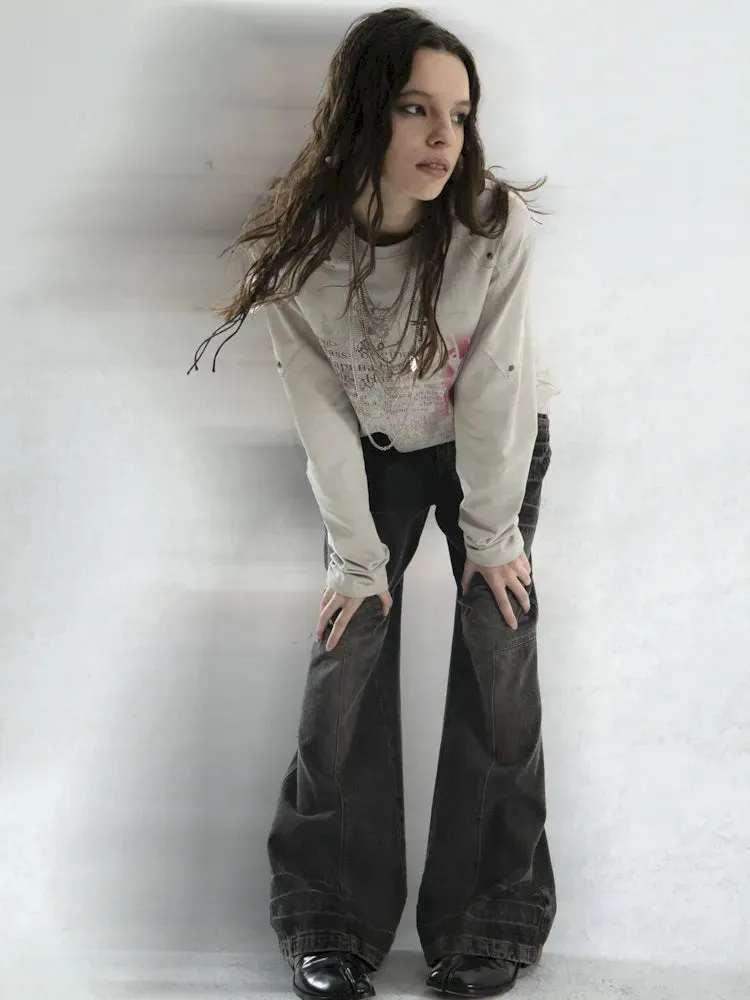 Micro-flared jeans【s0000007644】