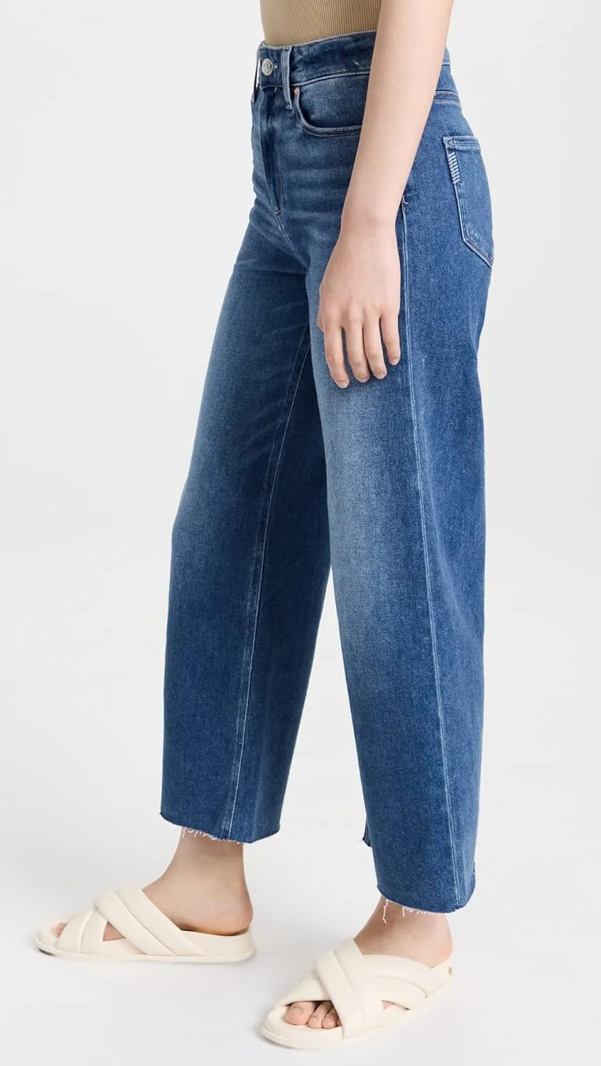 PAIGE Women's Anessa Raw Cuff Jeans