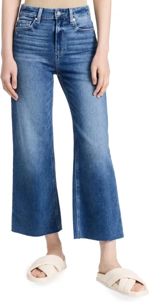 PAIGE Women's Anessa Raw Cuff Jeans