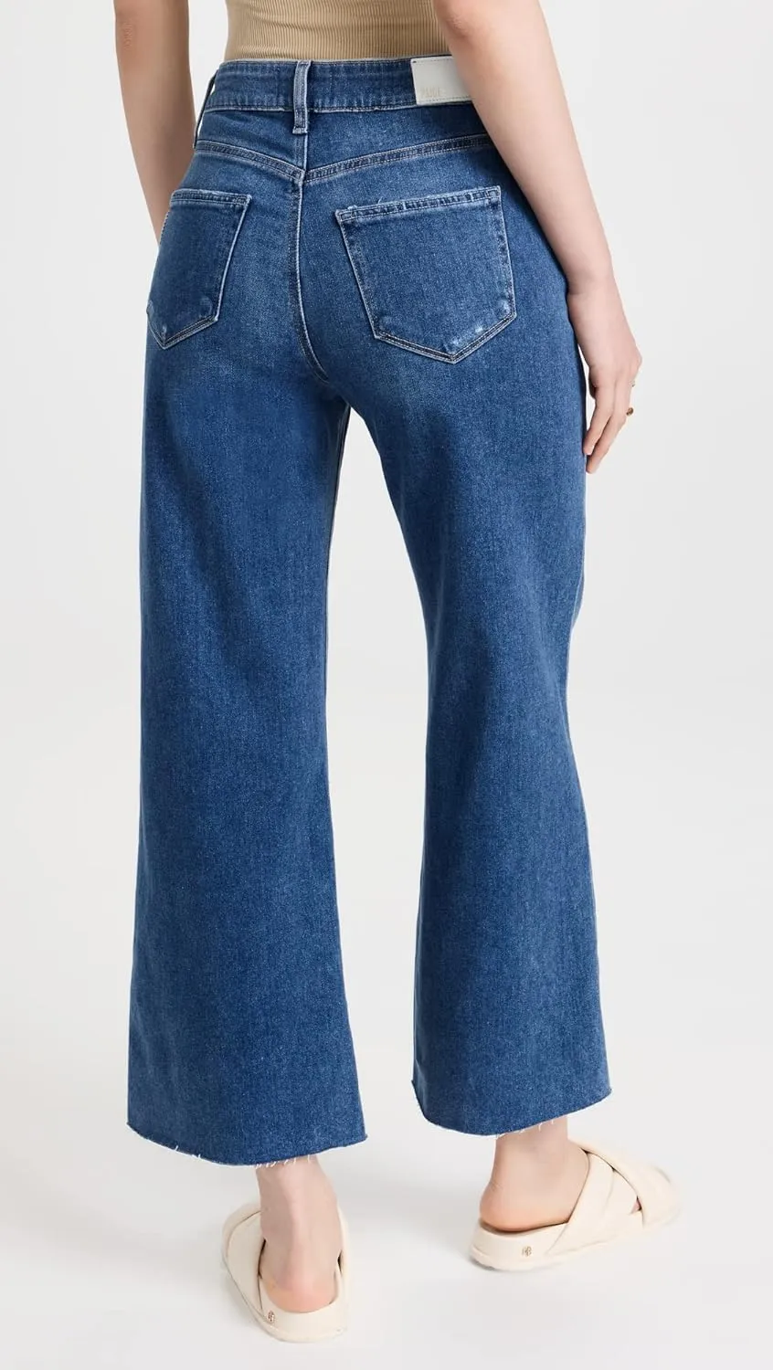 PAIGE Women's Anessa Raw Cuff Jeans
