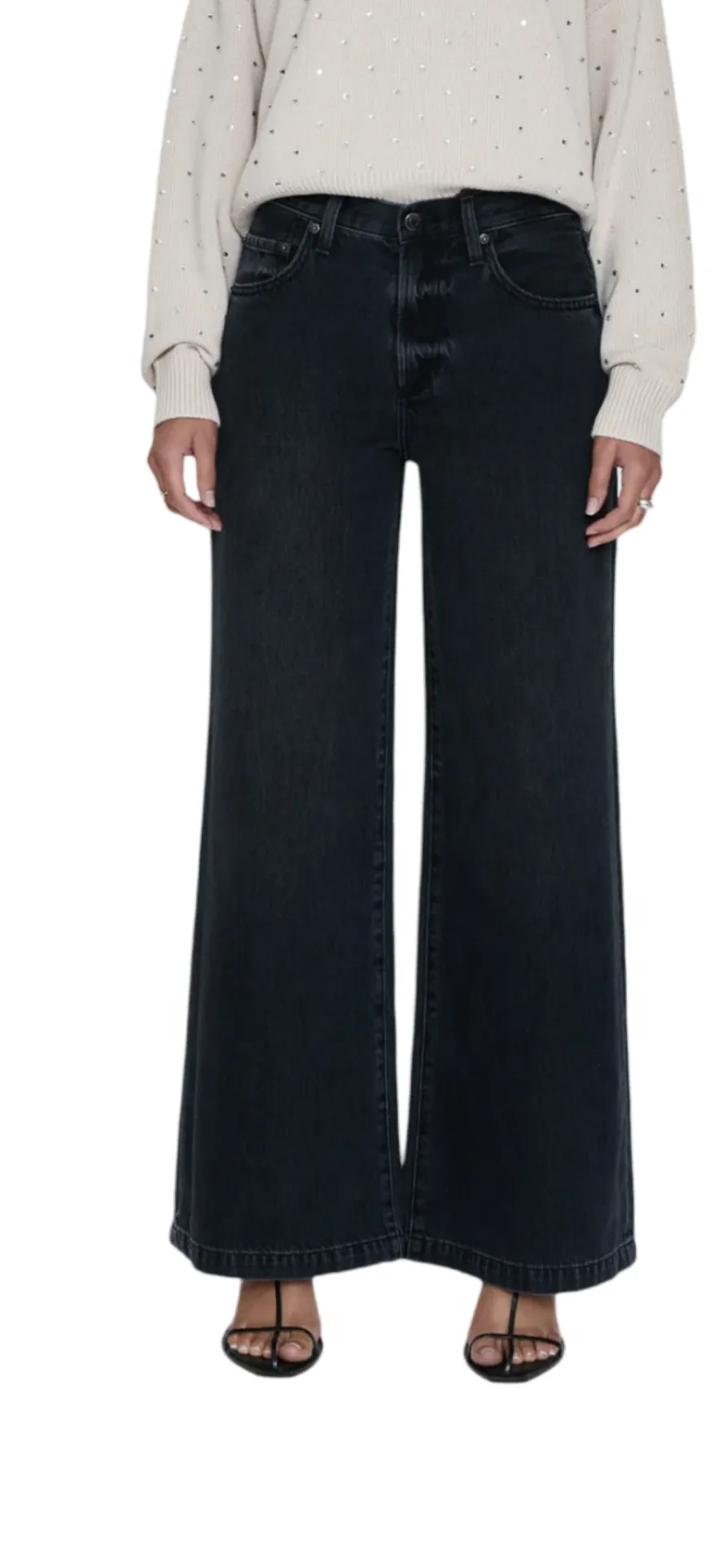 Pistola Jadyn Low Slung Palazzo Jean - Zen