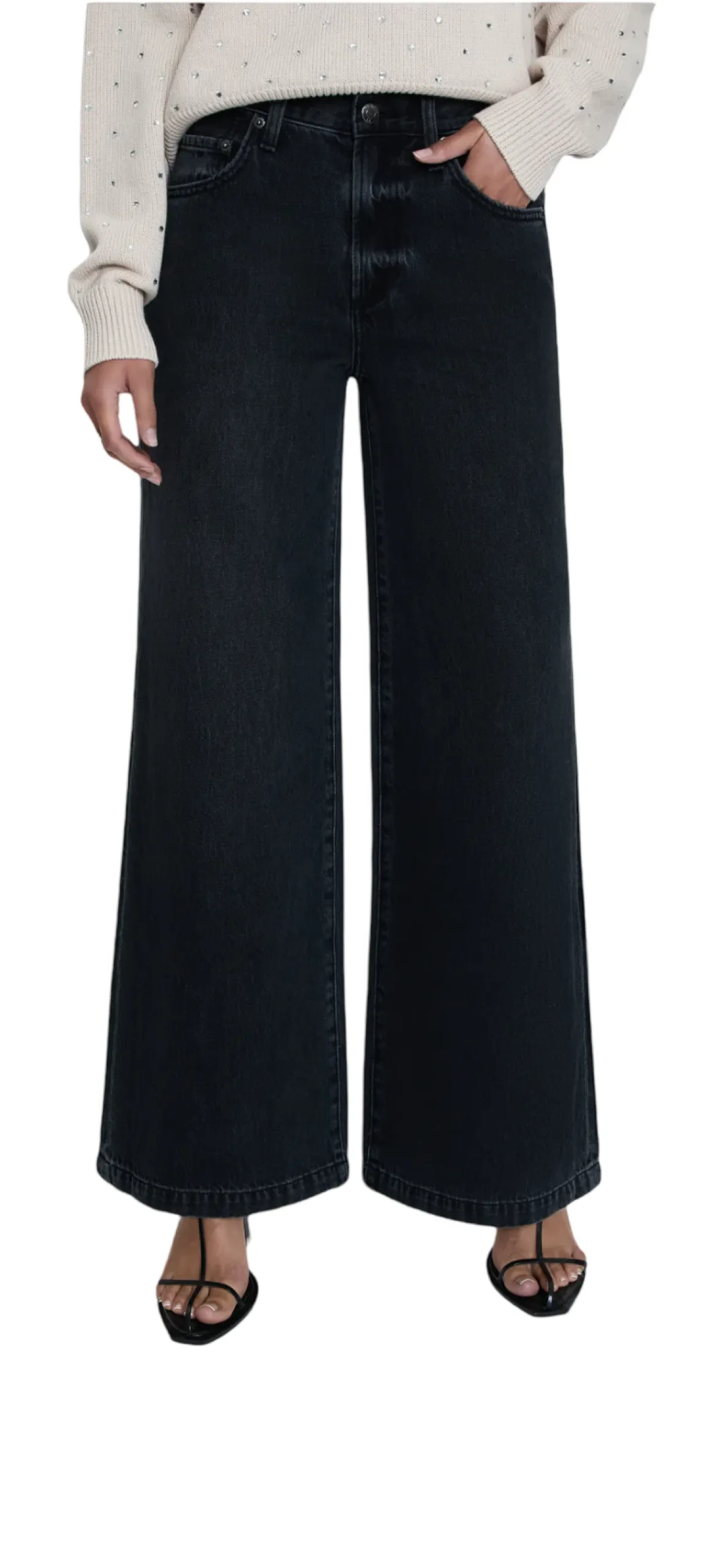 Pistola Jadyn Low Slung Palazzo Jean - Zen