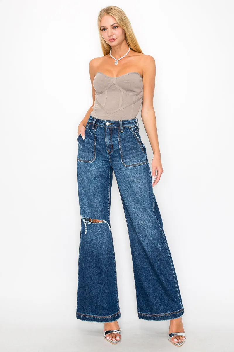 Plus Ultra High Rise Relaxed Flare Jeans
