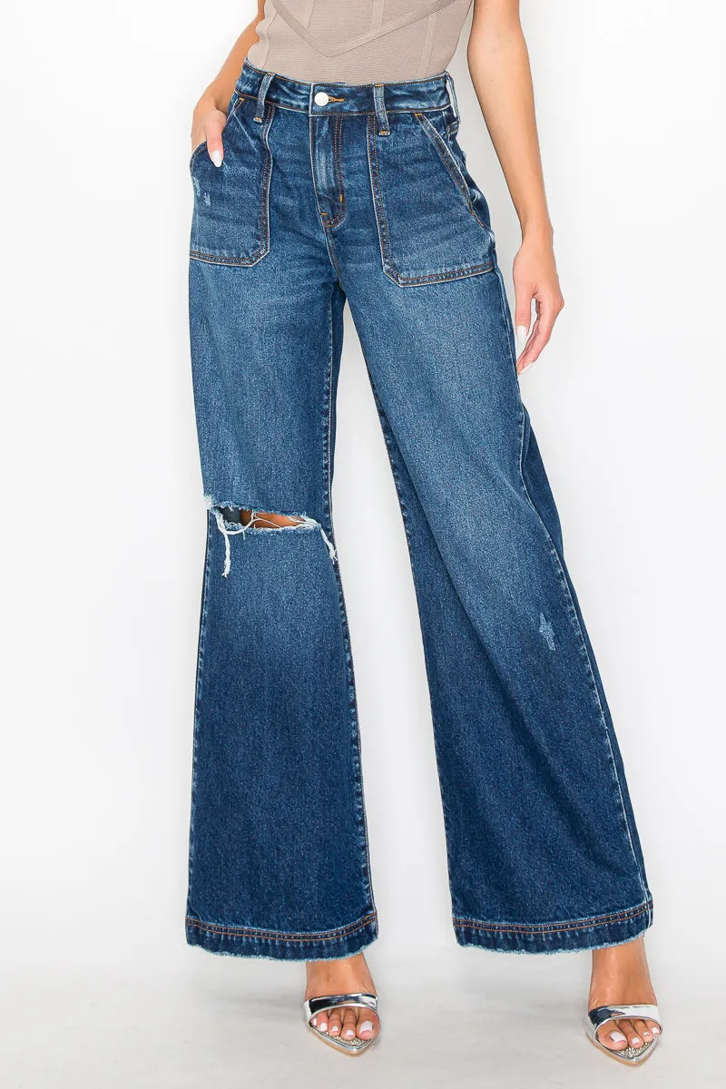 Plus Ultra High Rise Relaxed Flare Jeans