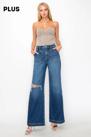 Plus Ultra High Rise Relaxed Flare Jeans