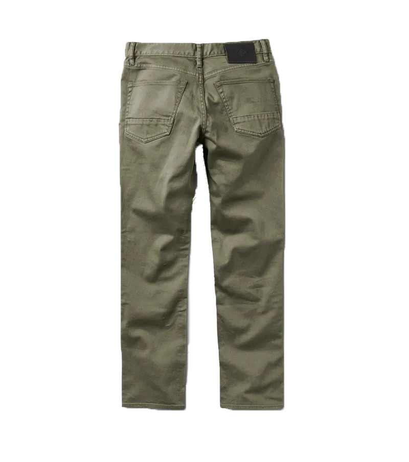 ROARK HIGHWAY 133 5 POCKET PANT MILITARY 2