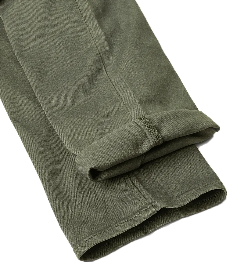 ROARK HIGHWAY 133 5 POCKET PANT MILITARY 2