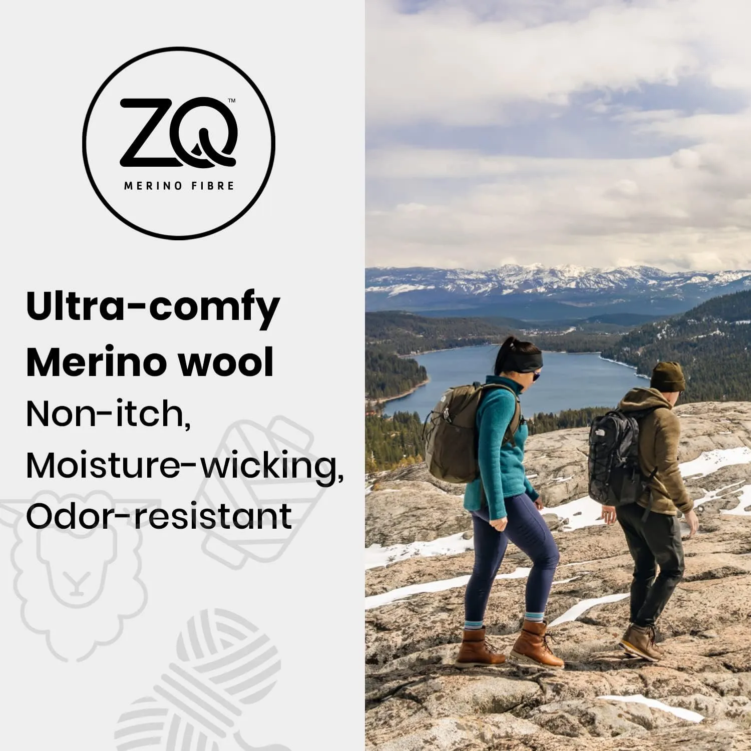 Smartwool Women's Classic Thermal Merino Base Layer Pattern Crew