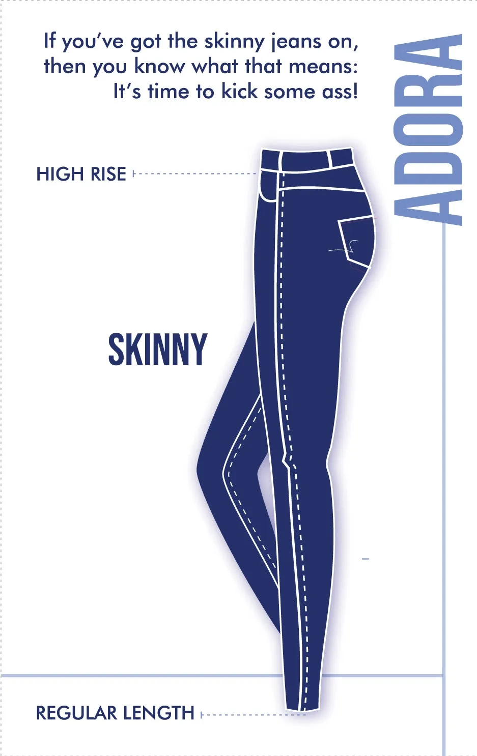Spykar Women Mid Blue Lycra Skinny Fit Regular Length Low Distressed Jeans -(Adora)