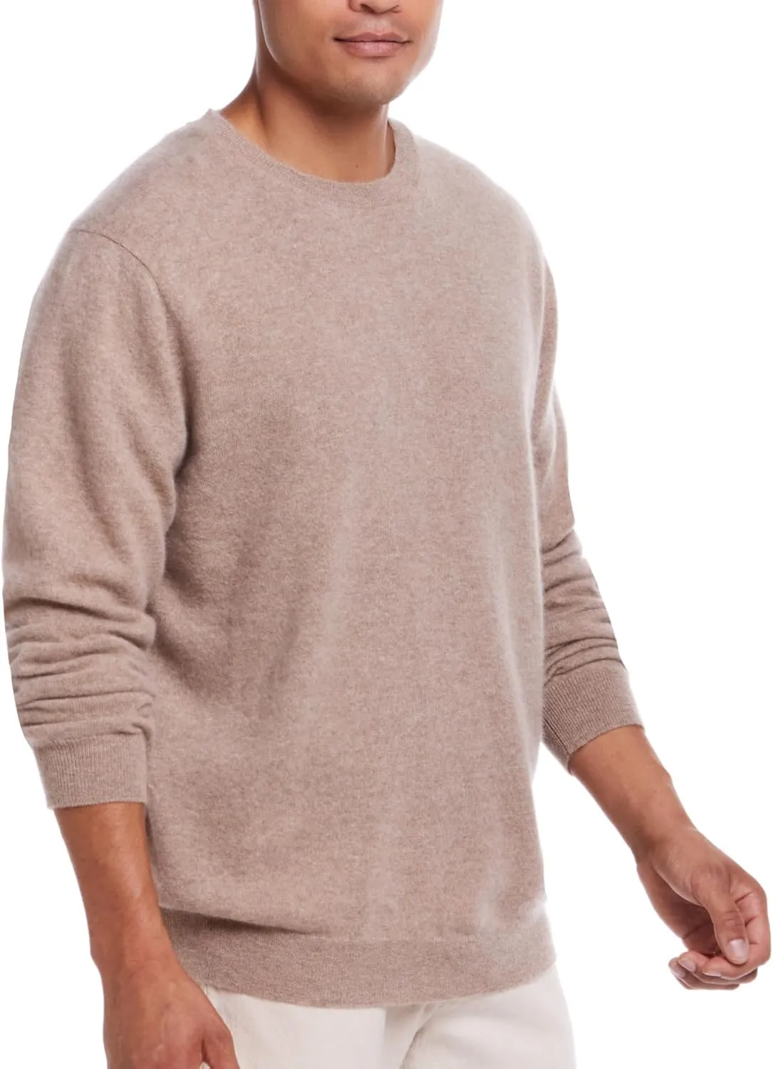 Weatherproof Vintage Men's 100% Cashmere Sweater  Ultra-Soft, Warm & Lightweight Pullover for All-Day Comfort (S-XXL)