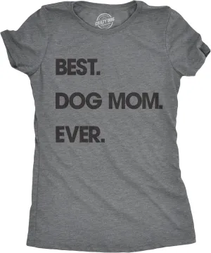 Womens Dog Mom and Cat Mom Funny T Shirts Cute Pet Tees for Women with Cats or Dogs