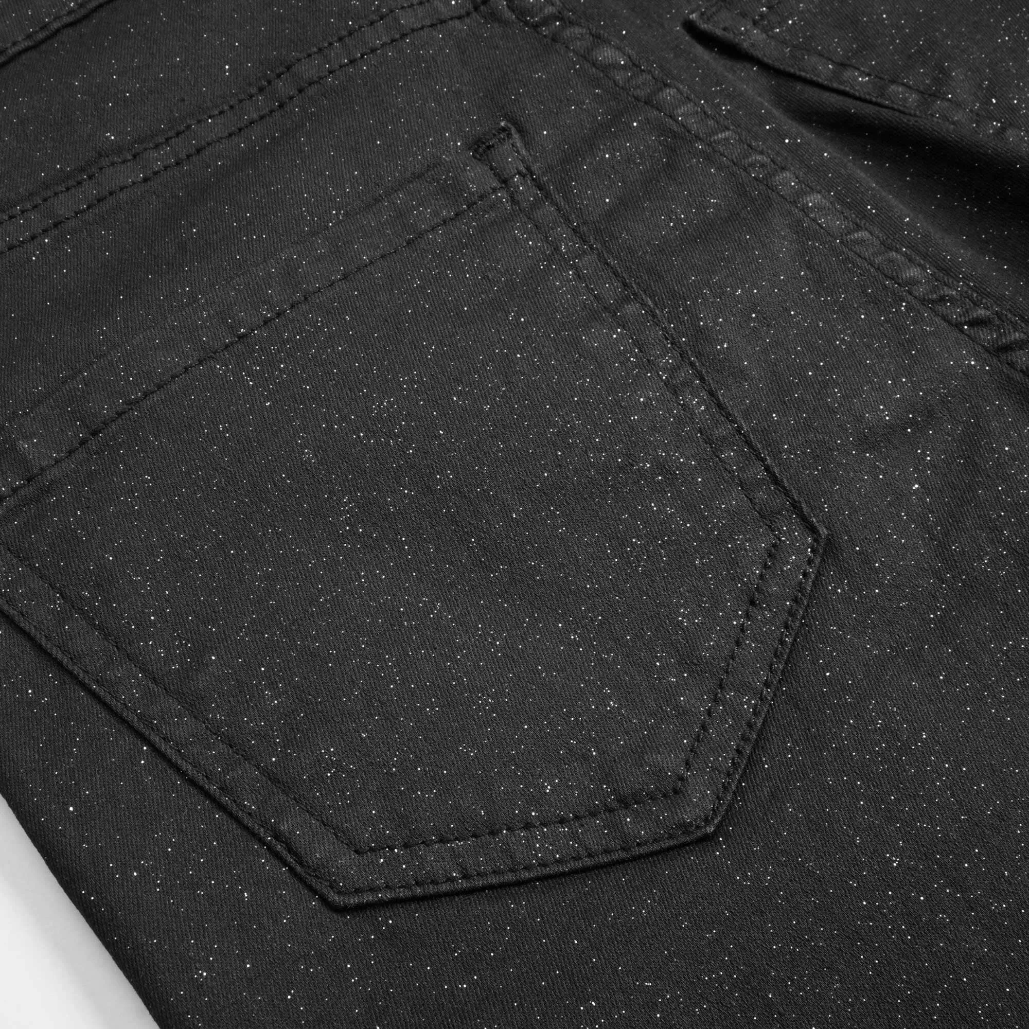 Women's Sparkling Style Skinny Fit Stretch Denim